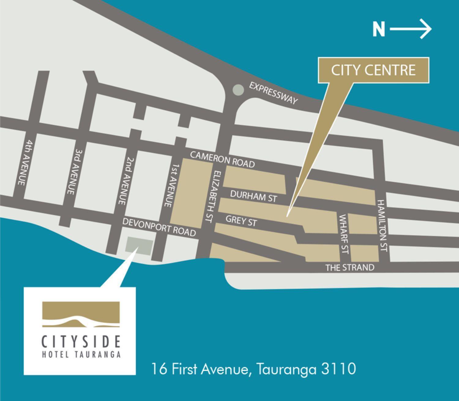 Cityside Hotel Tauranga Exteriér fotografie